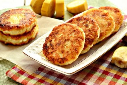 Банановые сырники