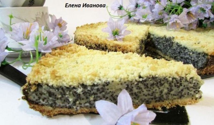 Рецепт немецкого макового творожника