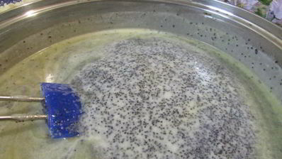 немецкий маковый творожник