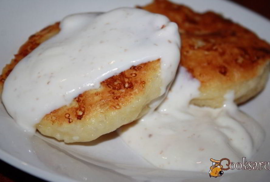 Нежные сырники без яиц