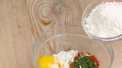 острые сырники с брынзой