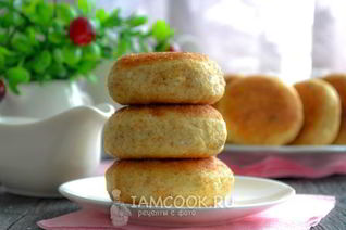 Пышные сырники на сковороде