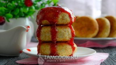 пышные сырники на сковороде