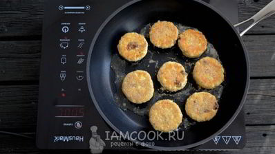 пышные сырники на сковороде