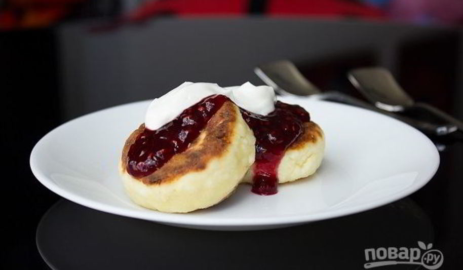 Рецепт пышных сырников в духовке