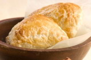 Сочни творожные на сдобном пресном тесте