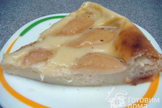 Сырник с грушей