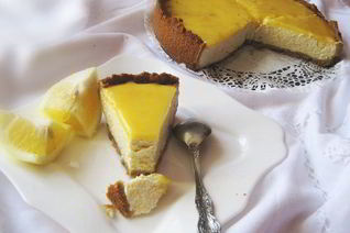 Сырник с лимонным курдом