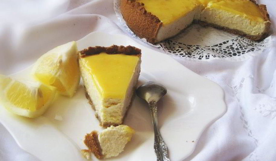 Рецепт сырника с лимонным курдом