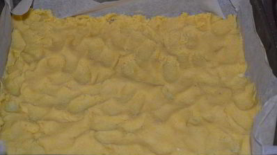 сырник с персиками