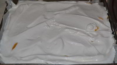 сырник с персиками