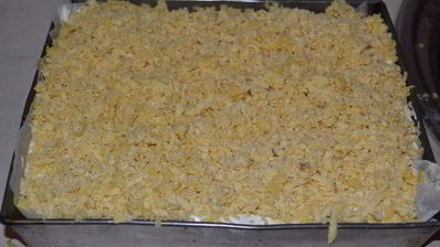 сырник с персиками