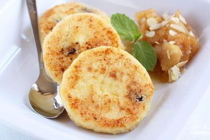 Сырники из творога с манкой