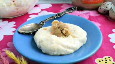 сырники с арахисовой пастой