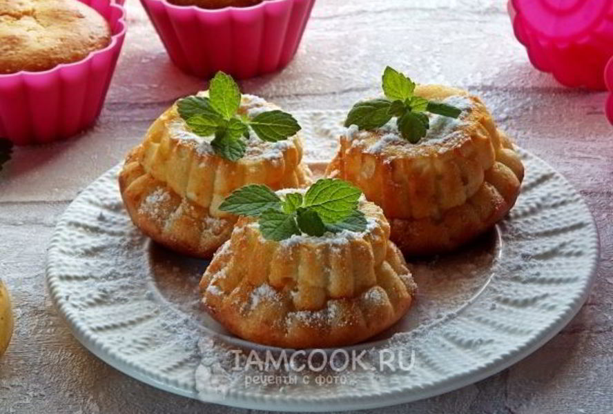 Сырники с бананом в духовке