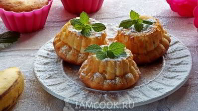 сырники с бананом в духовке