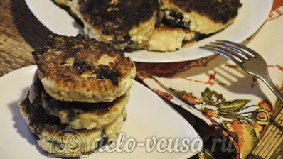 сырники с черносливом