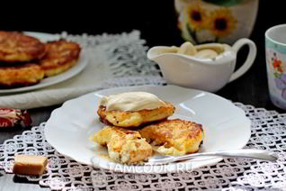 Сырники с ирисками