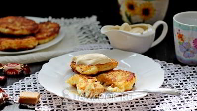 сырники с ирисками