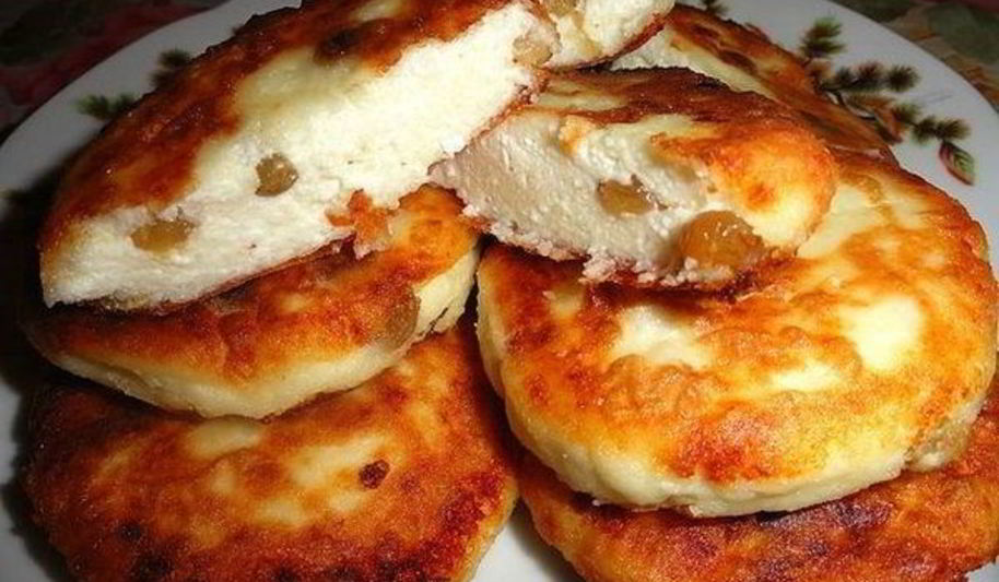 Рецепт сырников с изюмом из духовки