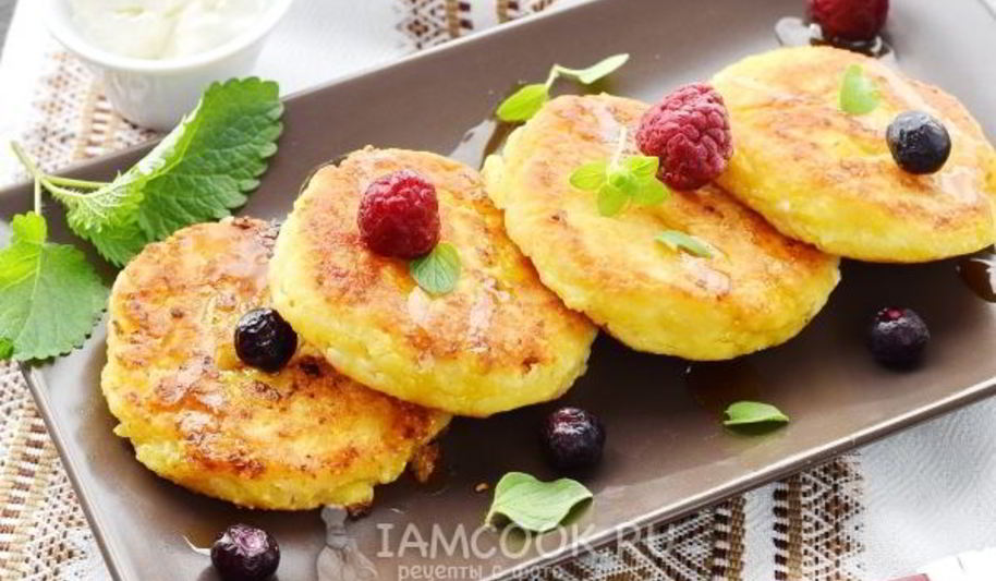 Рецепт сырников с кукурузной мукой