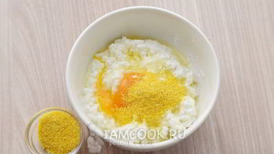 сырники с кукурузной мукой