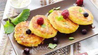 сырники с кукурузной мукой