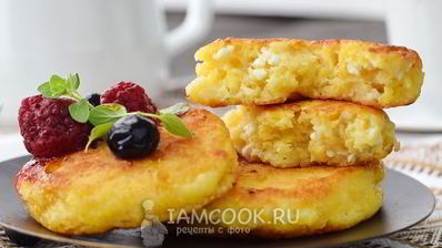 сырники с кукурузной мукой