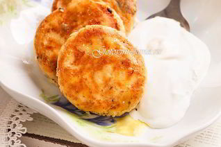 Сырники с овсяными хлопьями