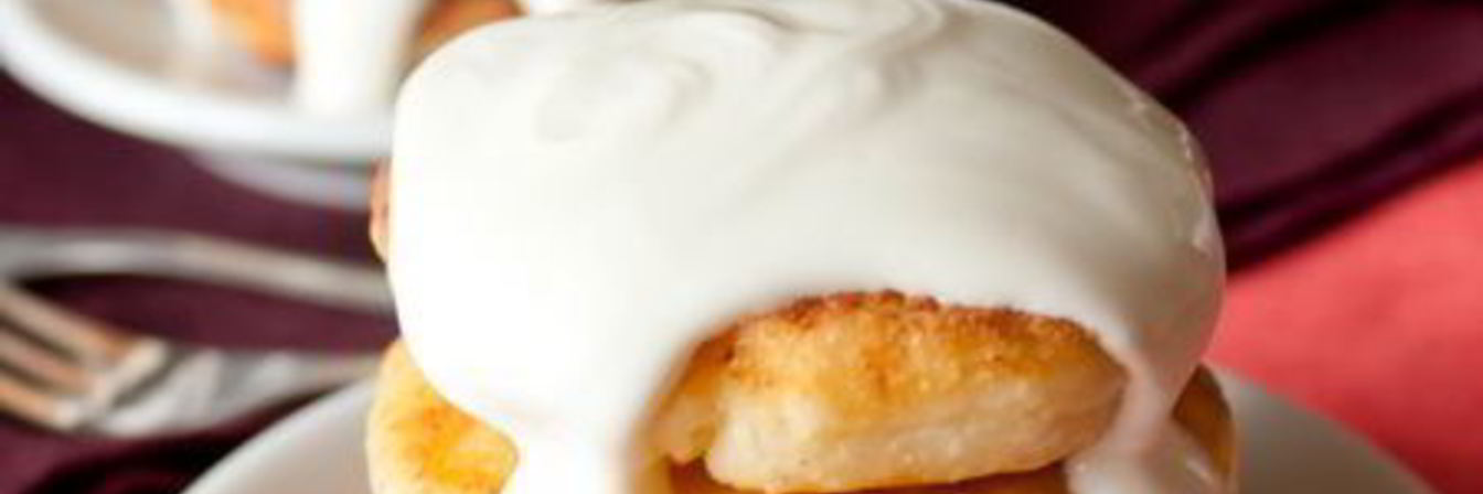 Сырники с сушеной вишней