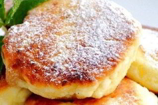 Сырники с яблоками