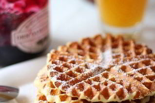 Сырники в вафельнице