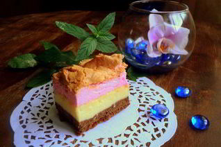 Трехцветный сырник