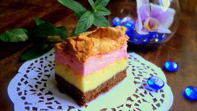 трехцветный сырник