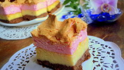 трехцветный сырник