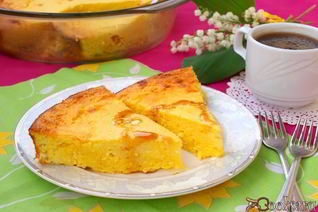 Творожник в духовке