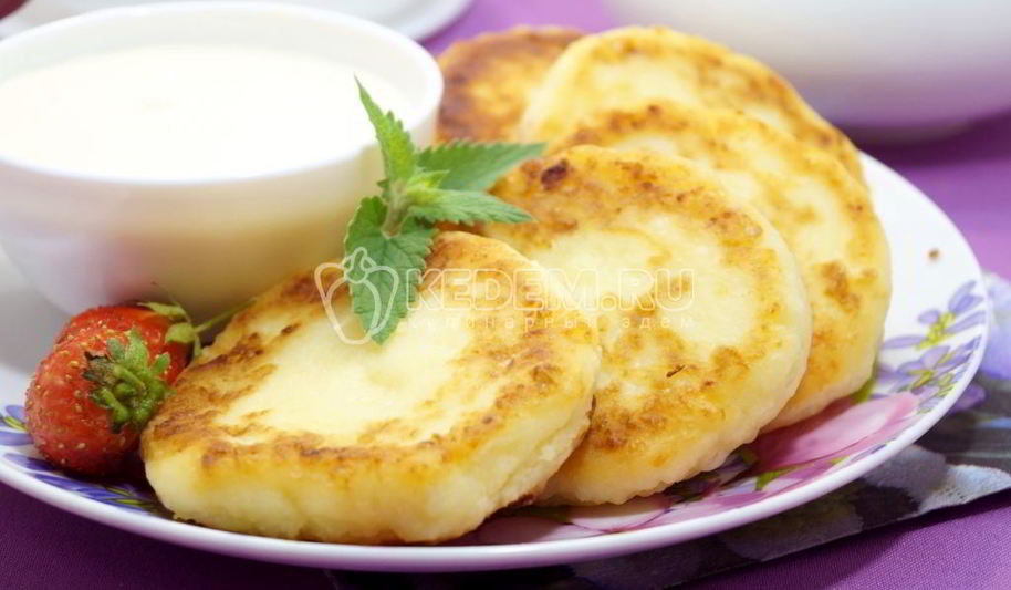 Рецепт творожников