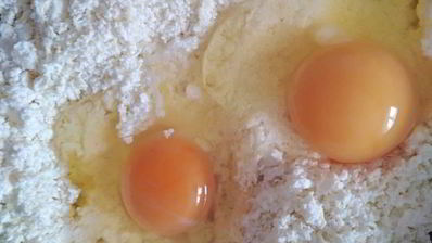 яблочные сырники