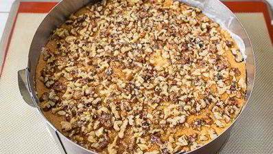 заварной творожник на медовом тесте