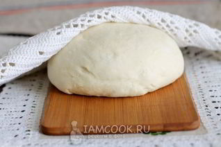 Быстрое дрожжевое тесто для пирожков