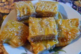 Быстрое слоеное тесто на закваске