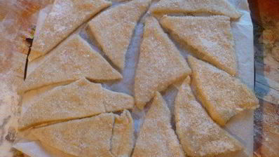 быстрое слоеное тесто на закваске