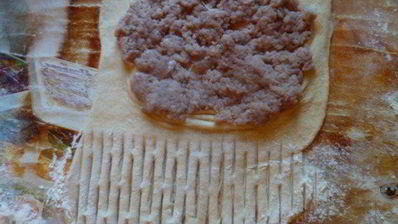 быстрое слоеное тесто на закваске