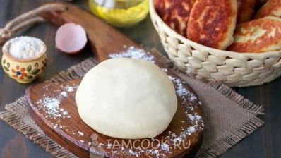 быстрое тесто для жареных пирожков