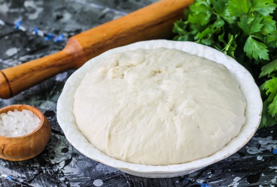 Дрожжевое тесто без яиц просто