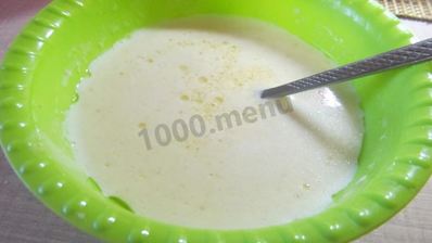 дрожжевое тесто для сладкого рулета с ванилью