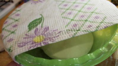 дрожжевое тесто для сладкого рулета с ванилью