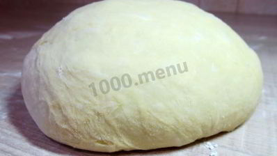 дрожжевое тесто для сладкого рулета с ванилью