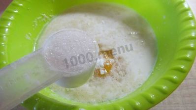 дрожжевое тесто для сладкого рулета с ванилью