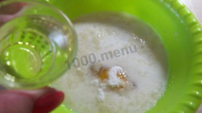 дрожжевое тесто для сладкого рулета с ванилью